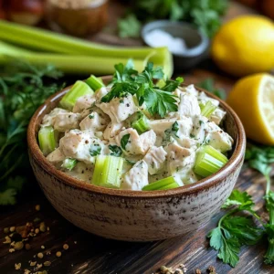 Round Swamp Farm Chicken Salad Recipe: Creamy, Flavorful, and Easy to Make 2 Round Swamp Farm chicken salad in rustic kitchen