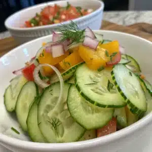 Viral Cucumber Salad