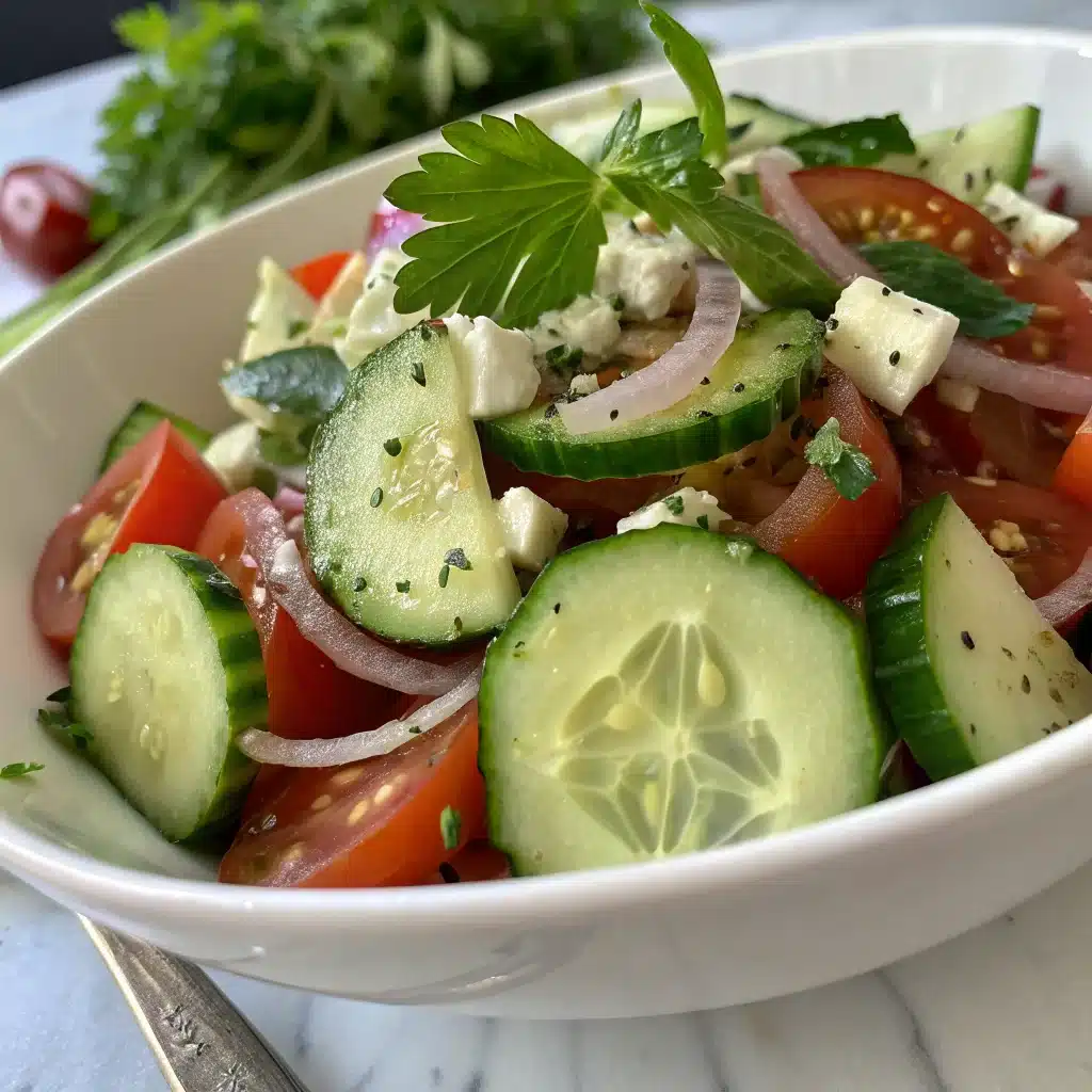 Greek Cucumber Salad