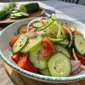 Easy Cucumber Salad