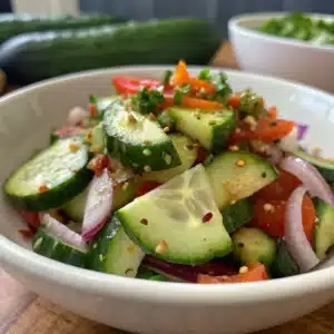 Spicy Cucumber Salad