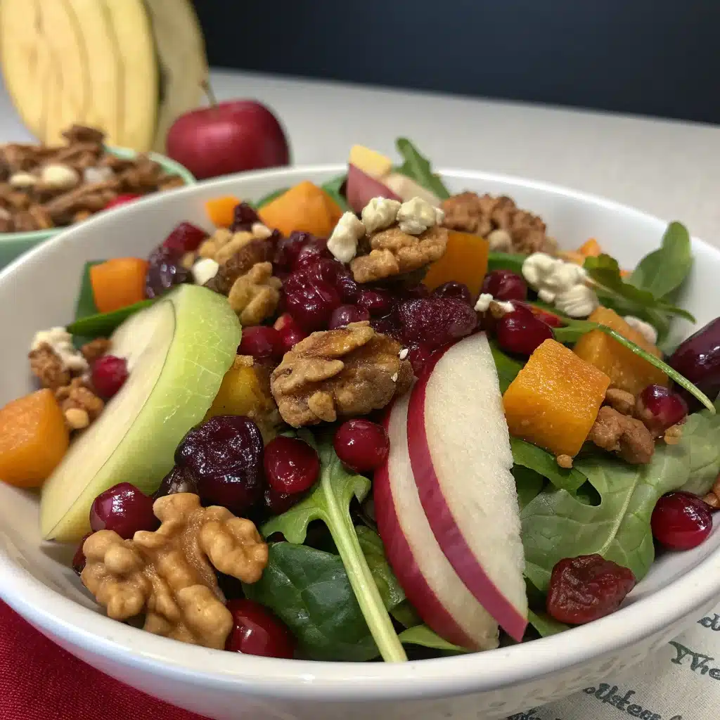 Delicious Fall Harvest Salad Recipe – Perfect for Autumn Dinners, Thanksgiving & Healthy Meals!