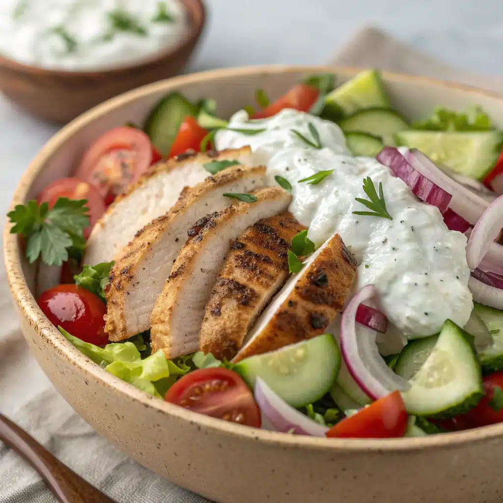 tzatziki chicken salad