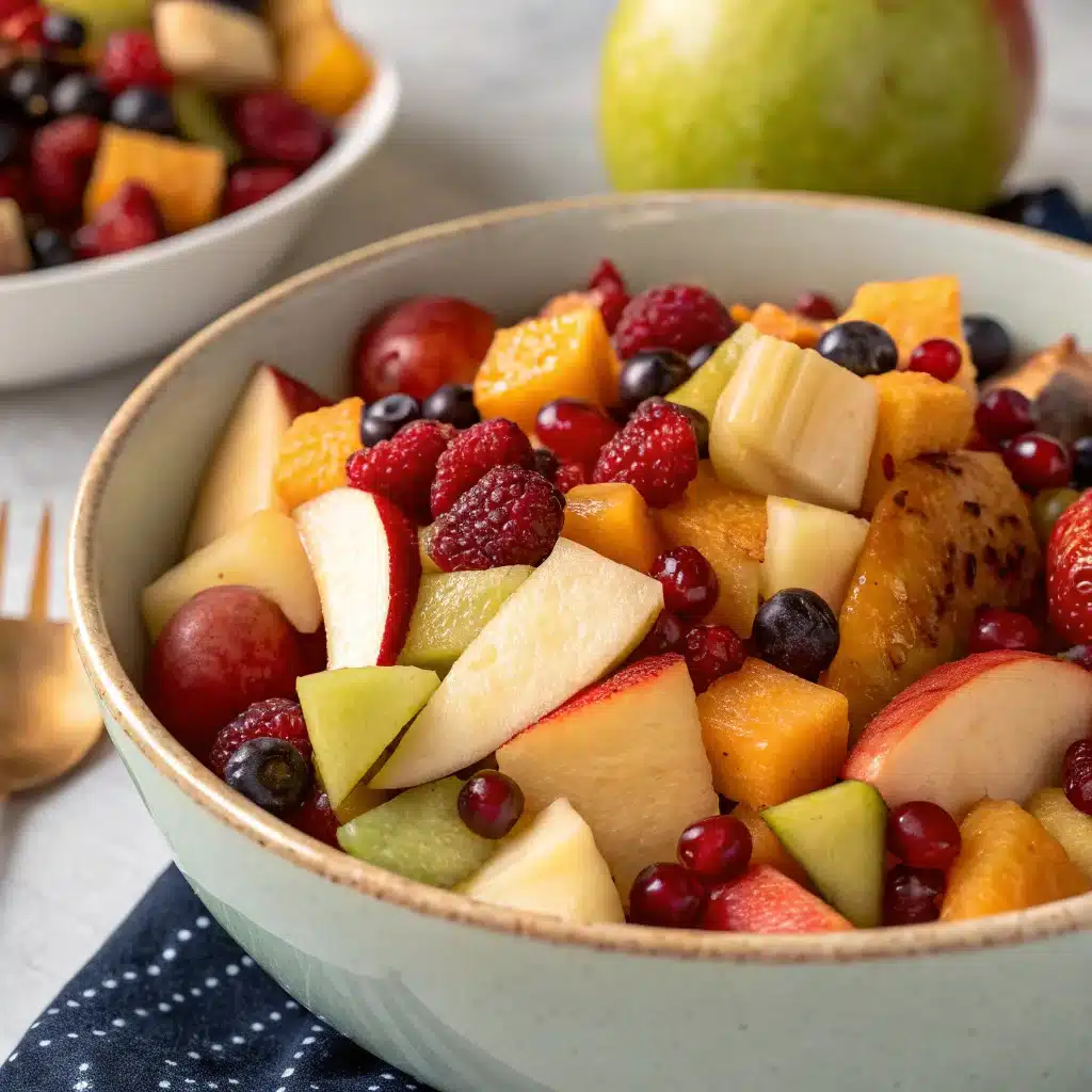 Refreshing Fall Fruit Salad Recipe – Perfect for Autumn Gatherings & Healthy Snacking!