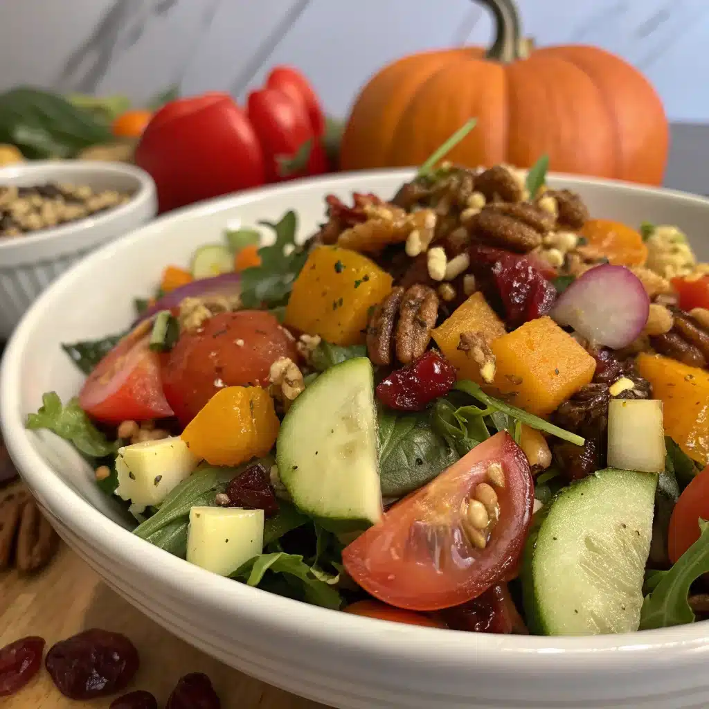 Delicious Fall Harvest Salad Recipe – Perfect for Autumn Dinners & Holiday Gatherings!
