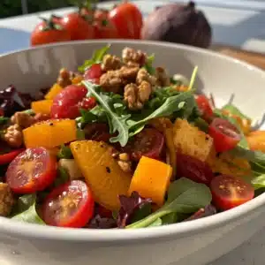 Vibrant Autumn Salad Recipe – Perfect for Fall Gatherings & Healthy Seasonal Meals!