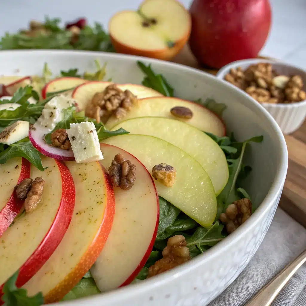 Easy Apple Salad Recipe – Perfect for Fall Meals, Desserts & Healthy Snacking!