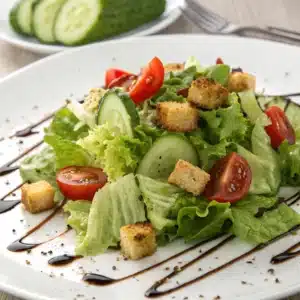 Classic Green Salad with Balsamic Vinaigrette