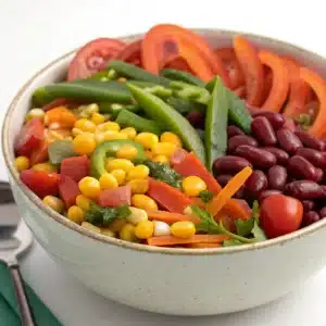 Colorful Bean & Veggie Salad