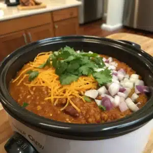 Crockpot Pumpkin Chili