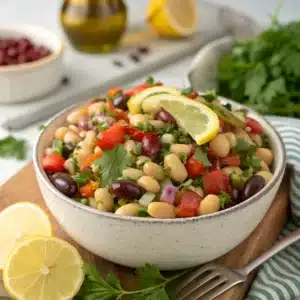 dense bean salad recipes