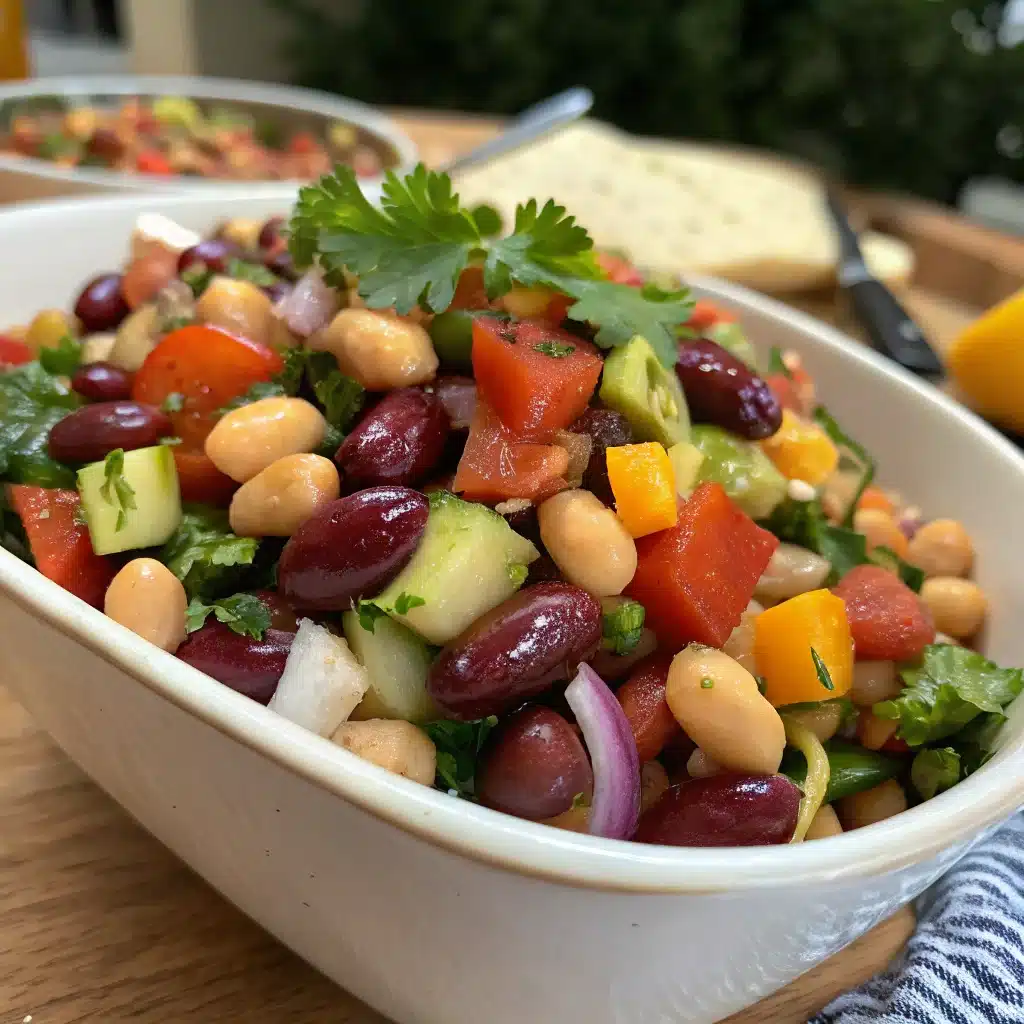 dense bean salad recipes