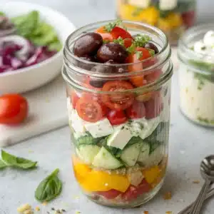 Mediterranean Jar Salad