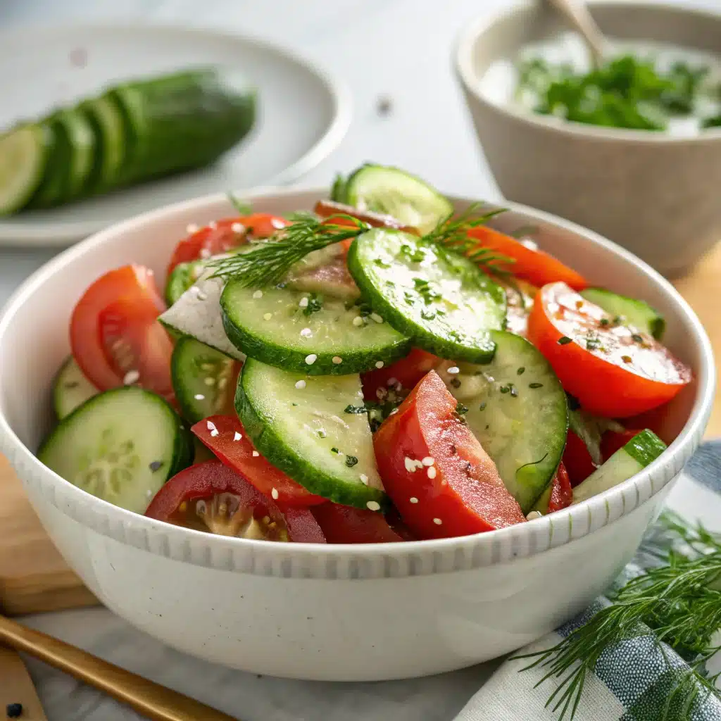 cucumber tomato salad