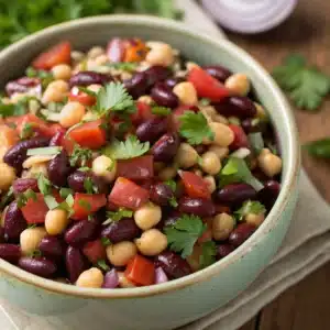 dense bean salad