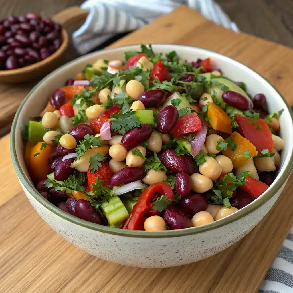 dense bean salad recipes