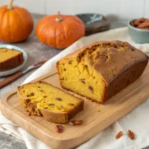 Sourdough pumpkin bread