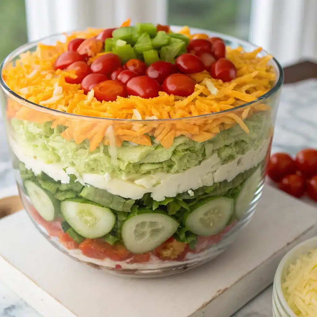 7 layer salad