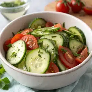 cucumber tomato salad