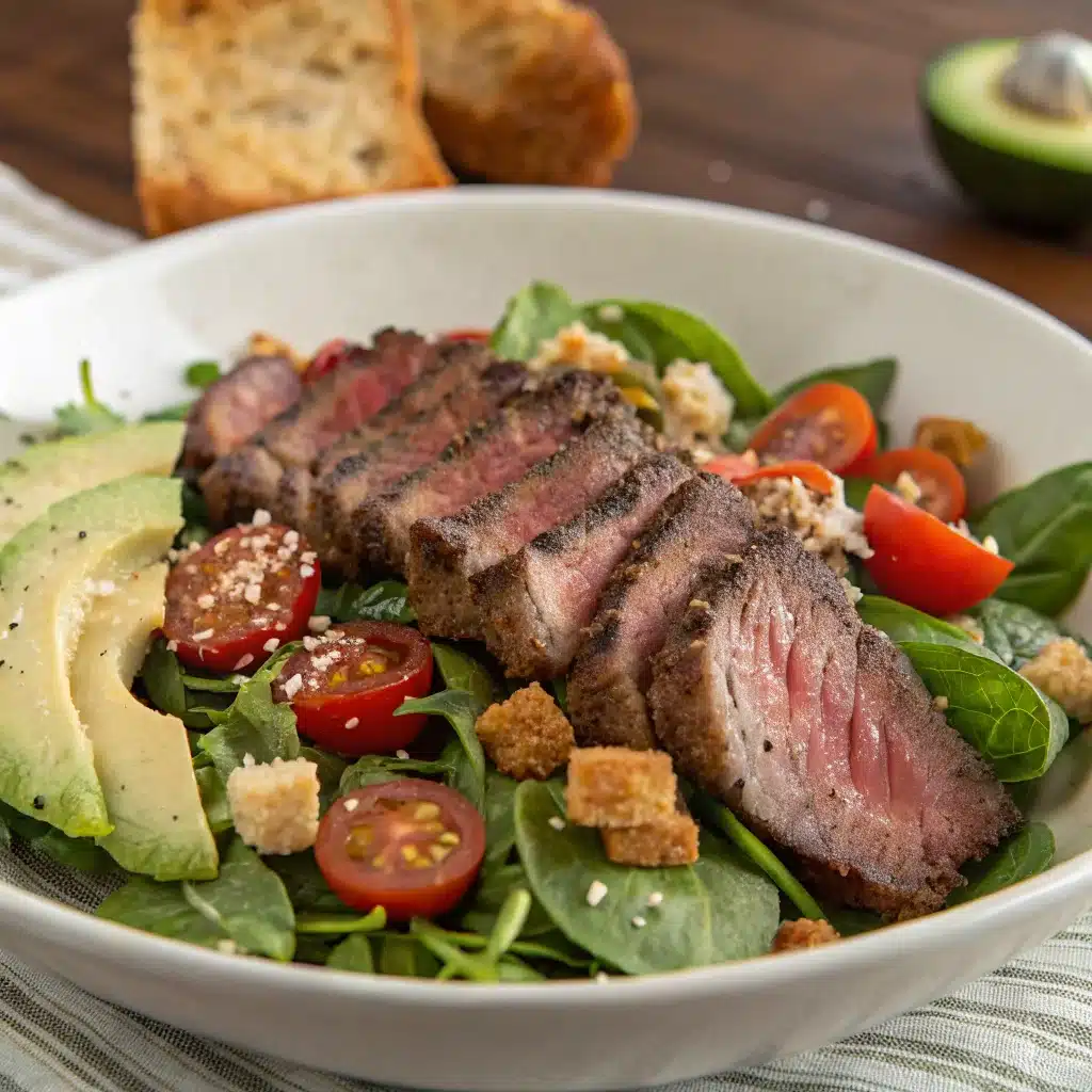 steak salad
