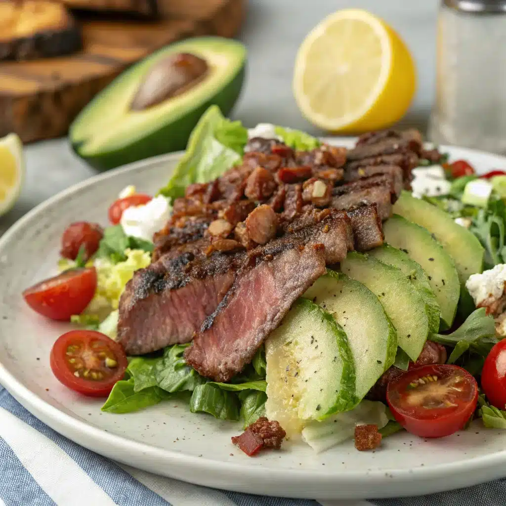 steak salad