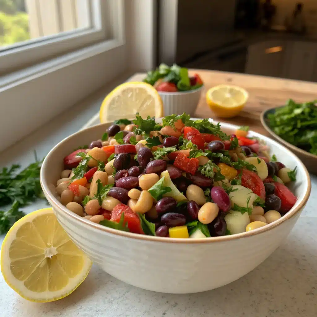 dense bean salad recipes