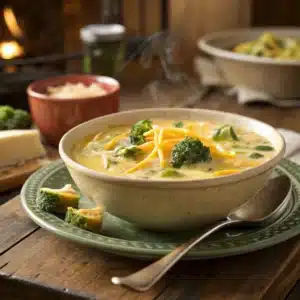 cheddar broccoli soup restaurant style