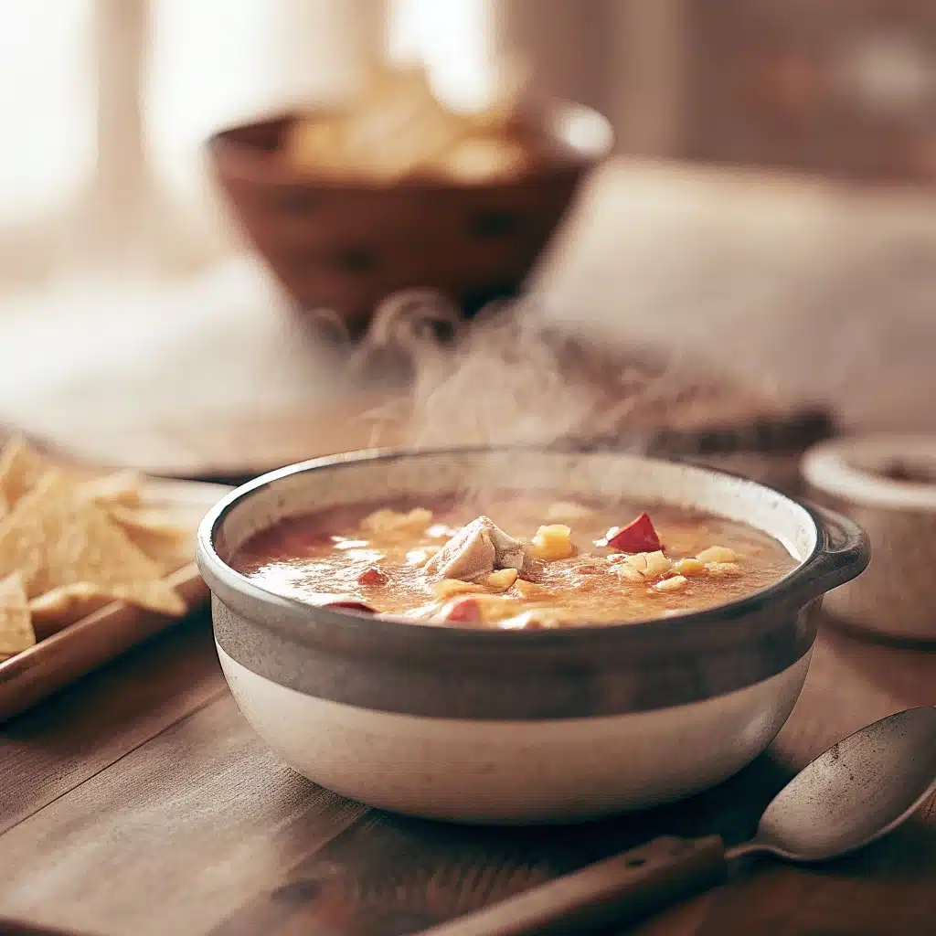 chicken enchilada soup crockpot