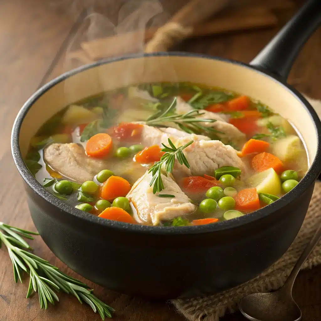 chicken vegetable soup one pot