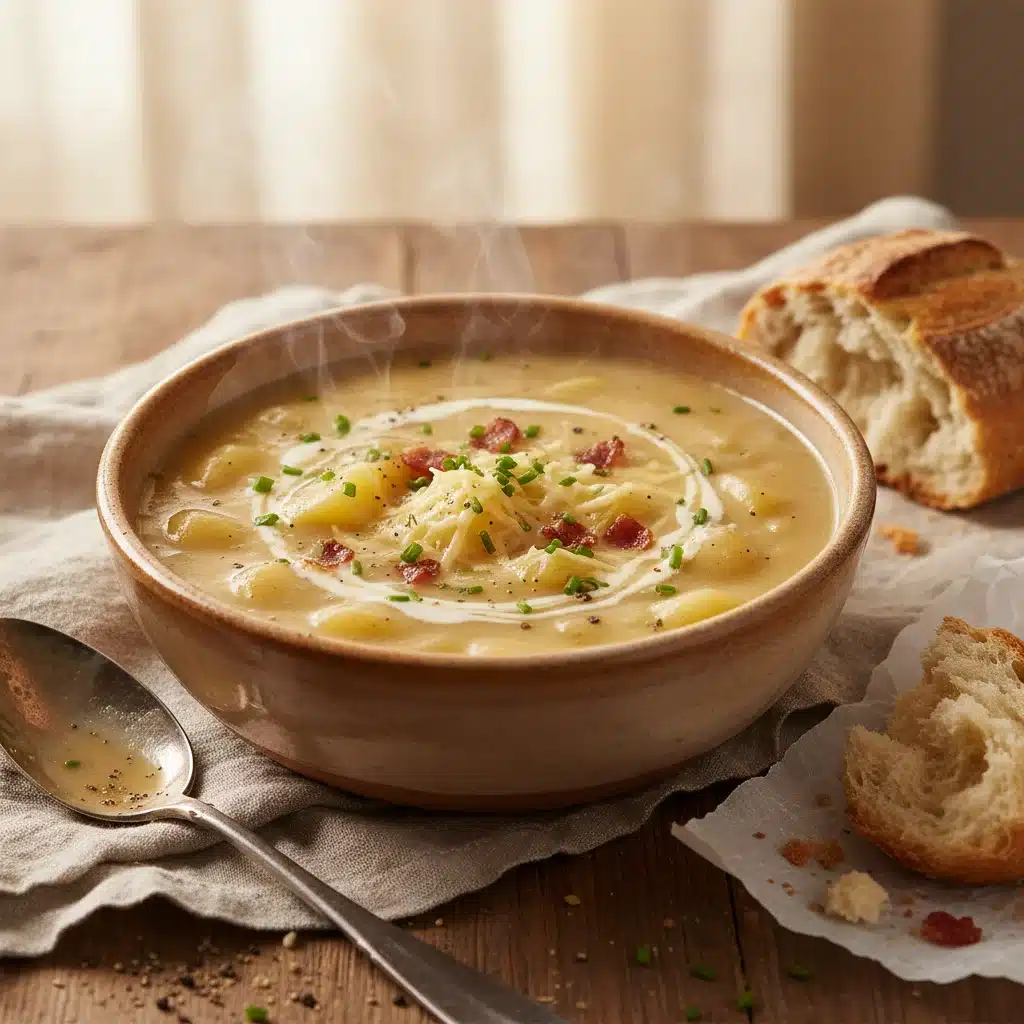 cozy potato soup