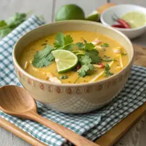 creamy coconut curry soup