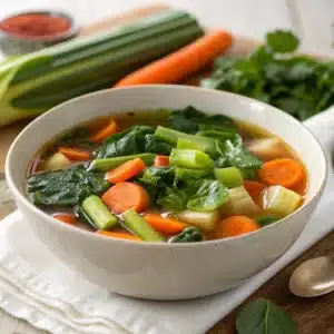 detox vegetable soup for cleansing