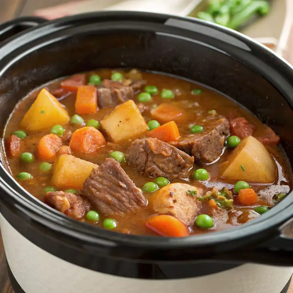 hearty beef stew soup slow cooker