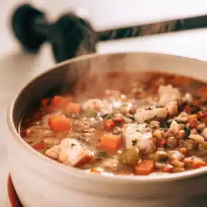 high protein soups for gym meal prep