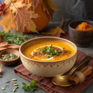 pumpkin soup recipe for fall season