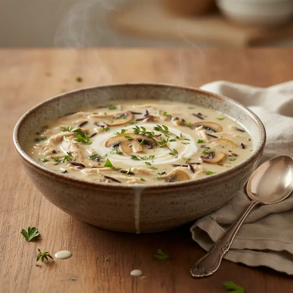 freepik dish name and cuisinecreamy chicken wild rice soup 71961