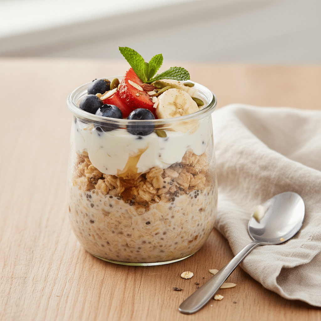 high-protein overnight oats