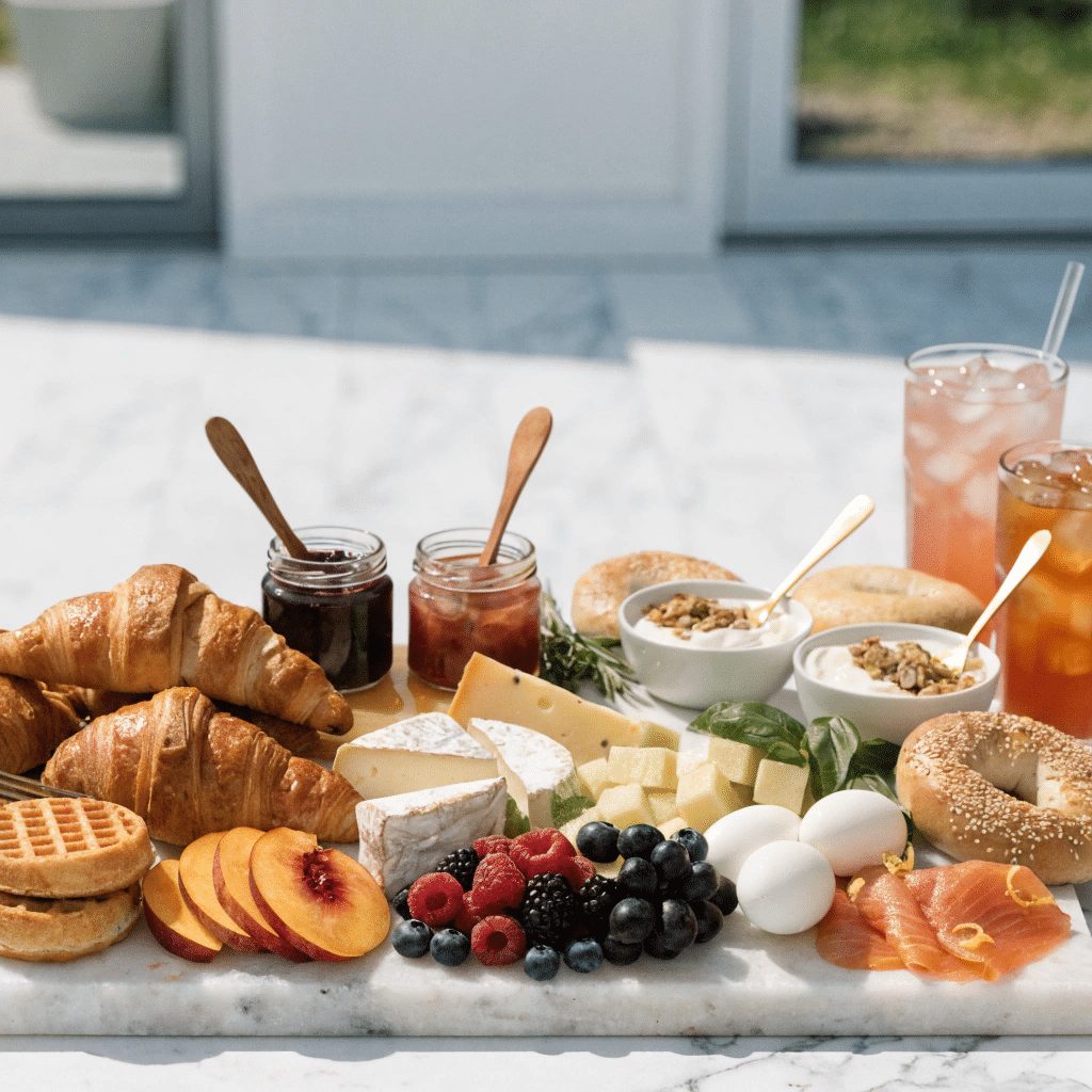 Easy Summer Brunch Board Ideas for Beautiful Warm-Weather Hosting 1 high resolution realistic lifestyle blog photograp